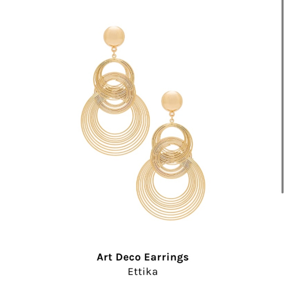 Gold Ettika Earrings